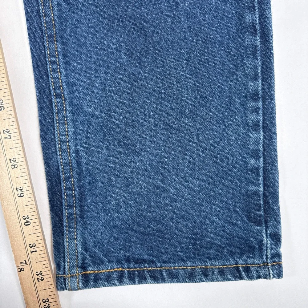 Levis 505 Jeans‎ Mens 34x34 Blue Regular Fit Straight Leg Denim Classic Casual